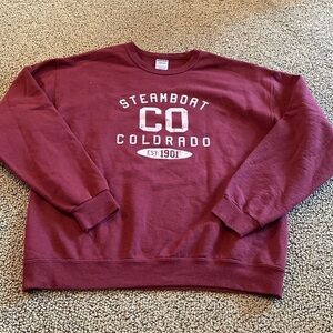 Steamboat Colorado Sweatshirt Size Large in GUC